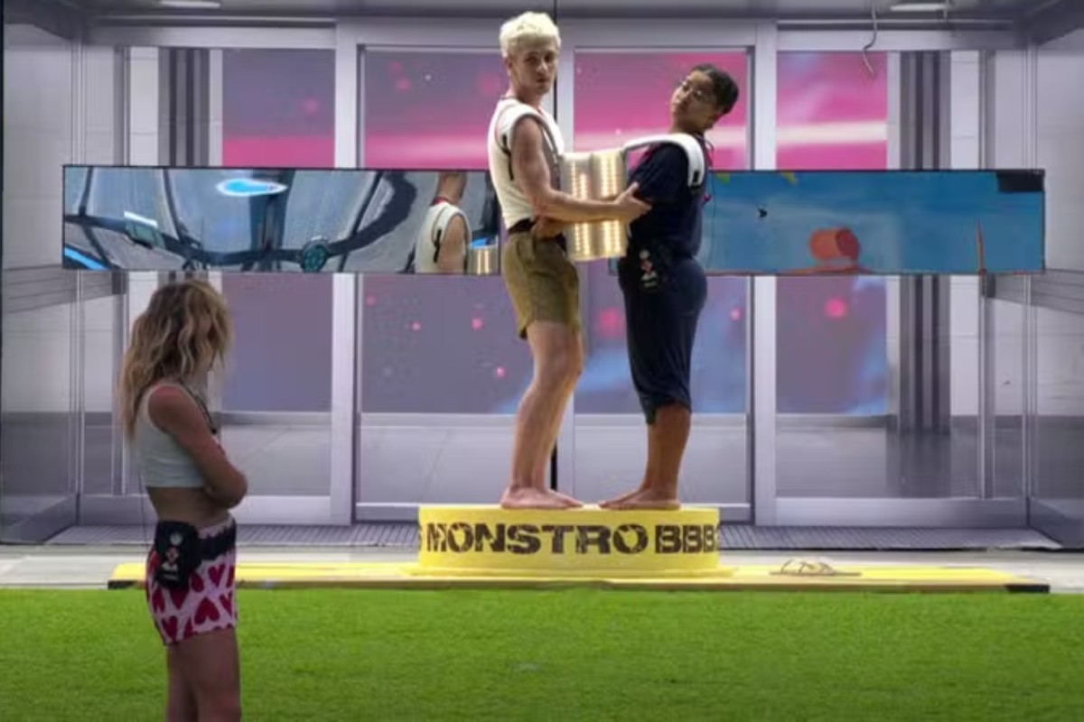 Juliano Floss se explica para Samira no BBB 26