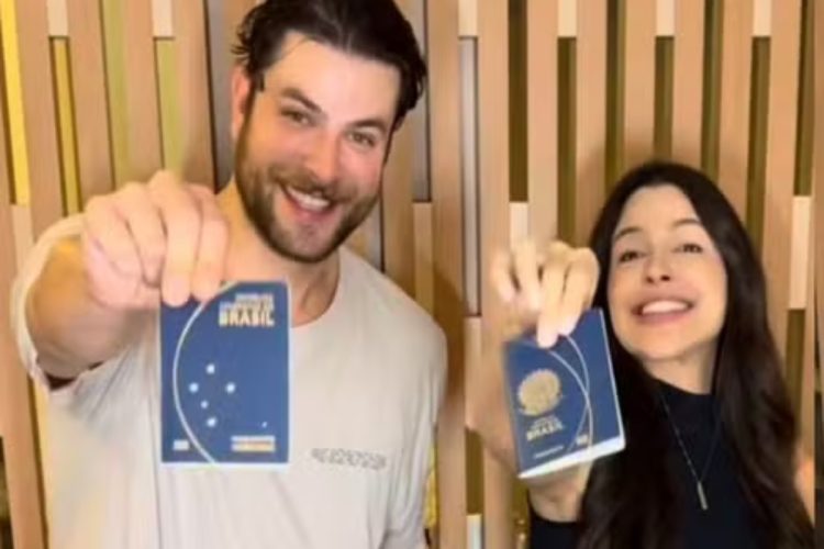 Gustavo Marsengo e Laís Caldas vão a Orlando para fazer enxoval da filha