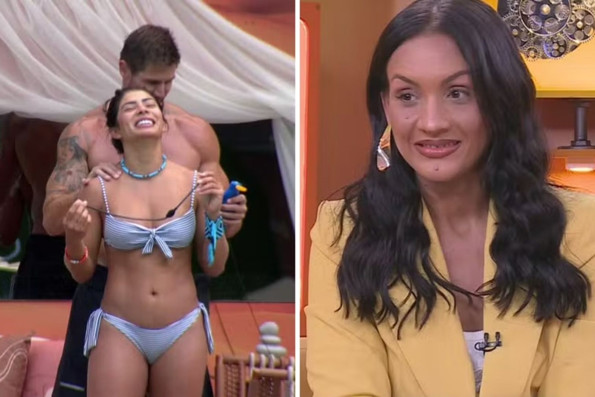 Maxiane se espantou com a intimidade de Jonas e Marciele