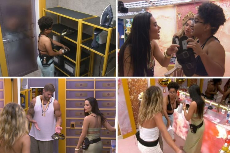 Milena gera caos por causa de chinelo de Jonas