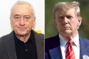 Robert de Niro virou alvo de Donald Trump