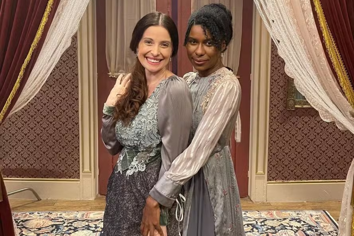 Bruna Spínola e Indira Nascimento em 'Dona Beja'