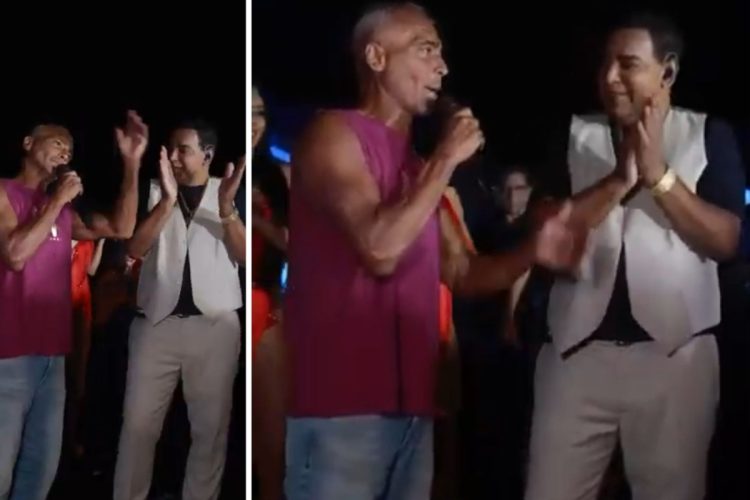 Romário e Luiz Carlos