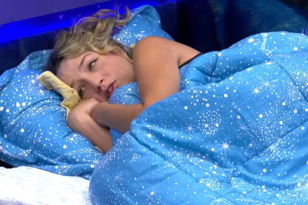 samira deitada no bbb 26