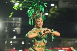 Virginia ensaia na Sapucaí