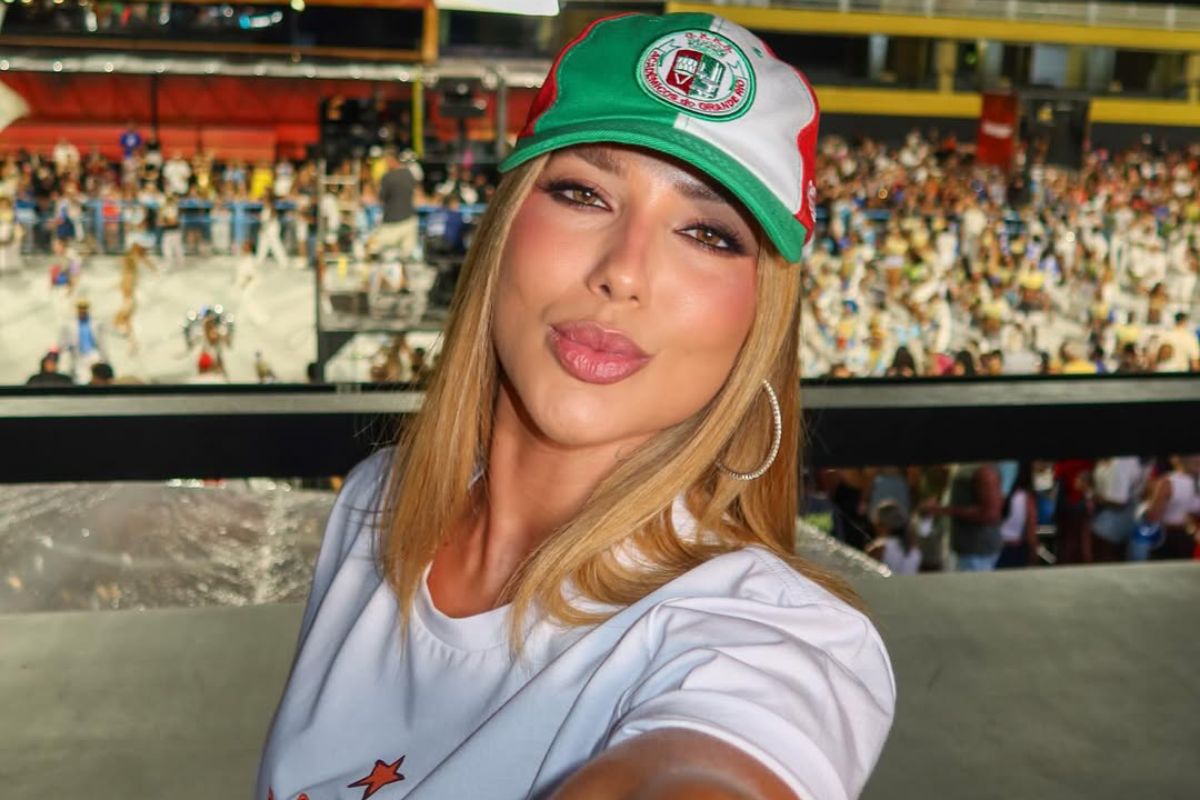 selfie de virginia fonseca na grande rio