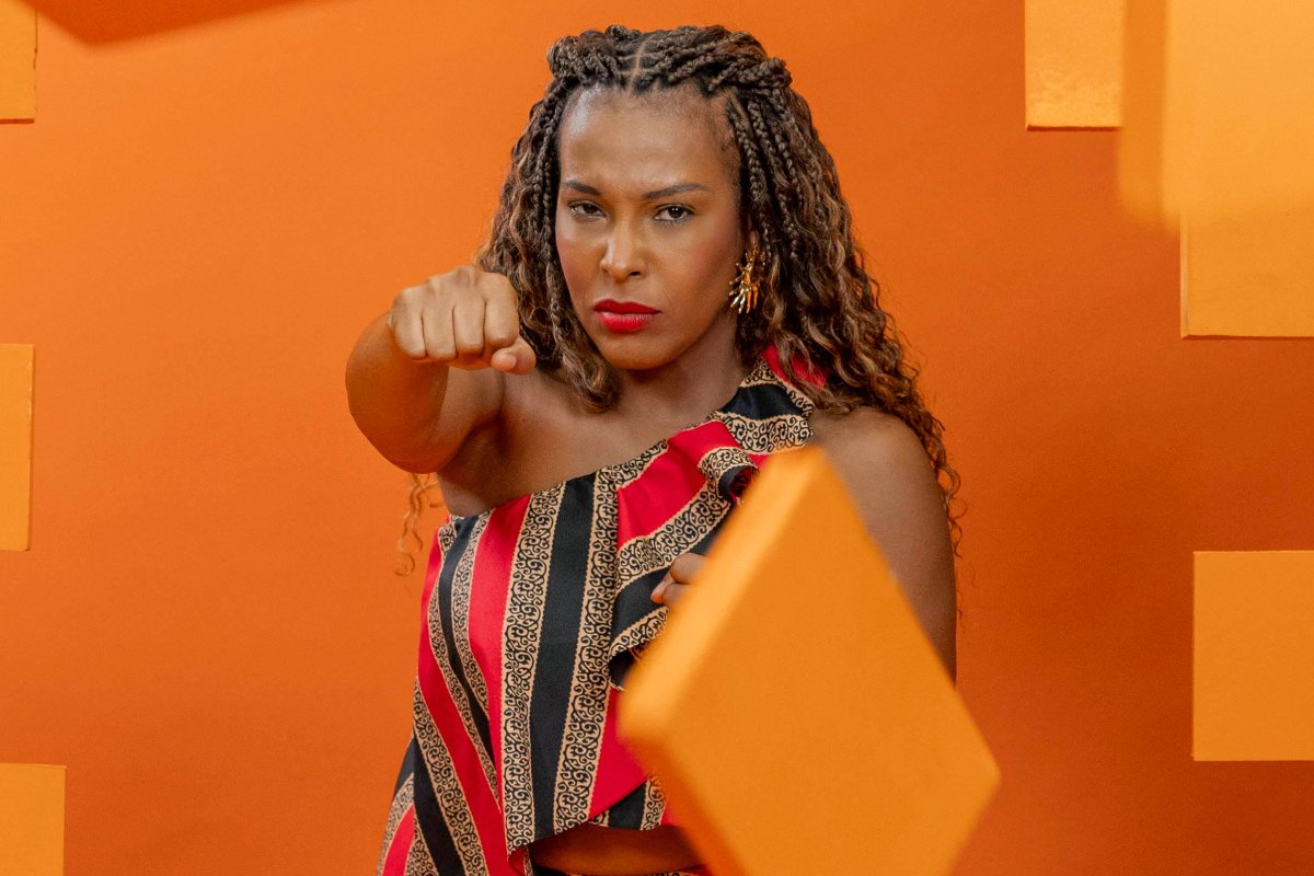 Sol Vega posando para Paredão do BBB 26