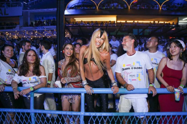 Susana Vieira, Lexa e Adriane Galisteu na Sapucaí