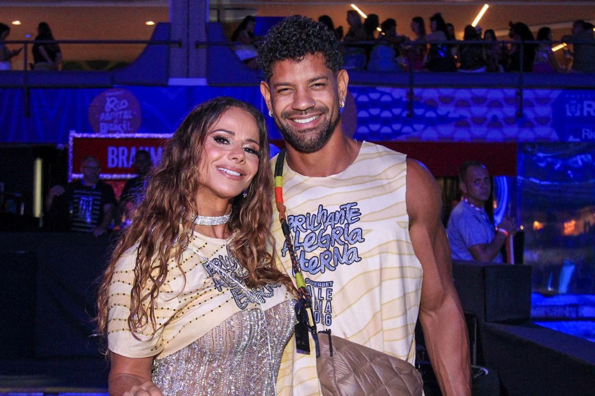 Viviane Araujo e Guilherme Militão