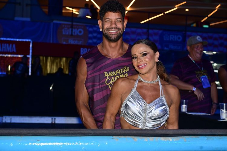Viviane Araujo e Guilherme Militão