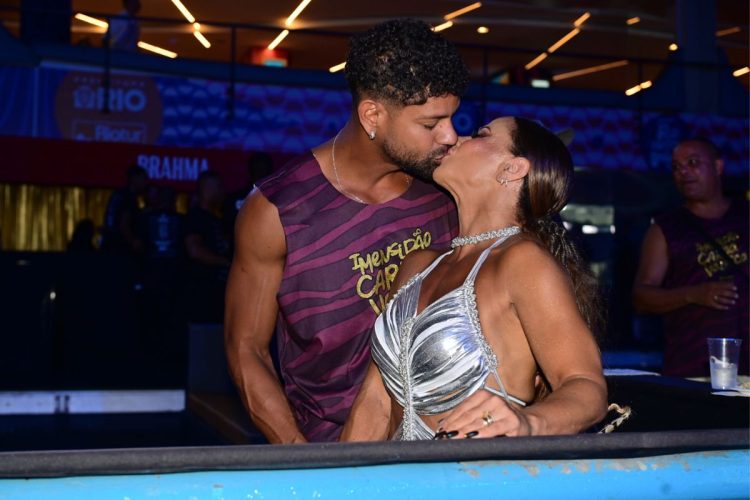 Viviane Araujo e Guilherme Militão