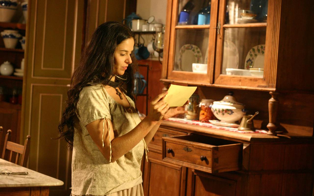Cena da novela A Escrava Isaura