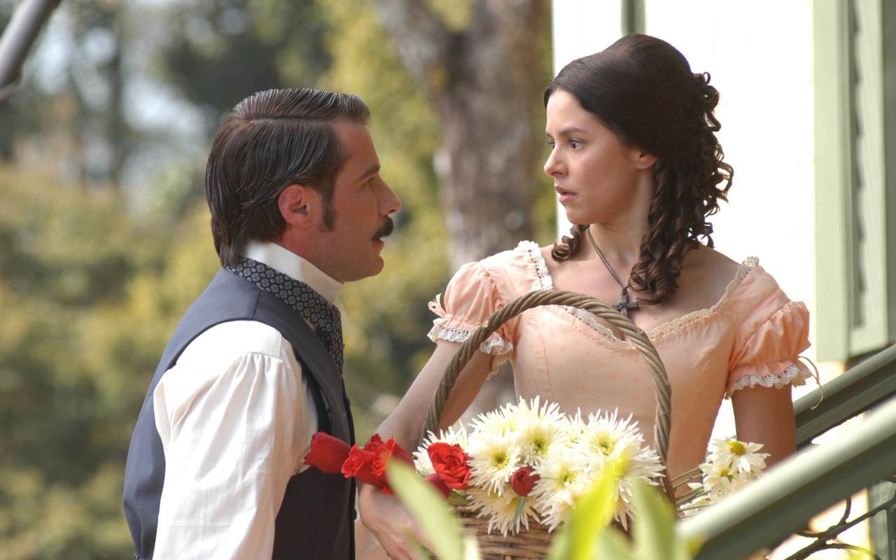 Cena da novela A Escrava Isaura