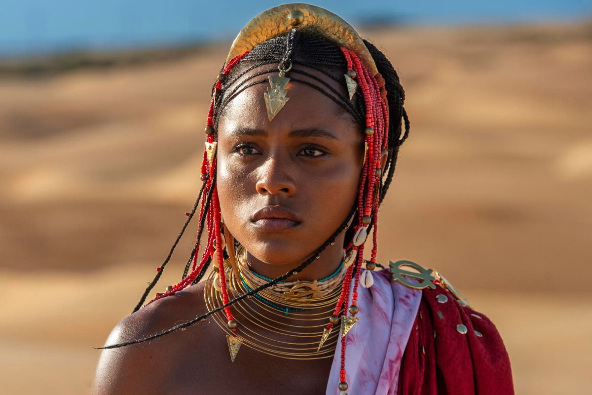 Alika (Duda Santos) em 'A Nobreza do Amor'