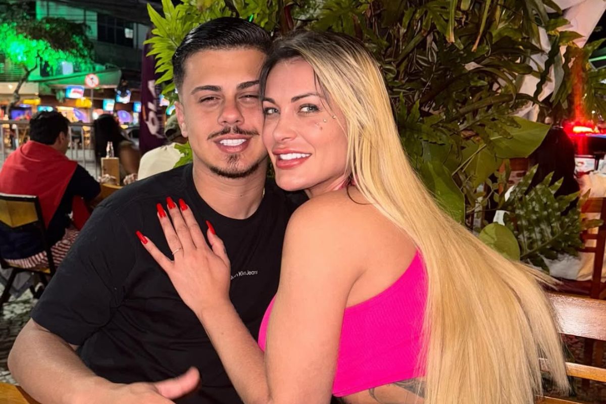 Andressa Urach e Flávio Giglioli