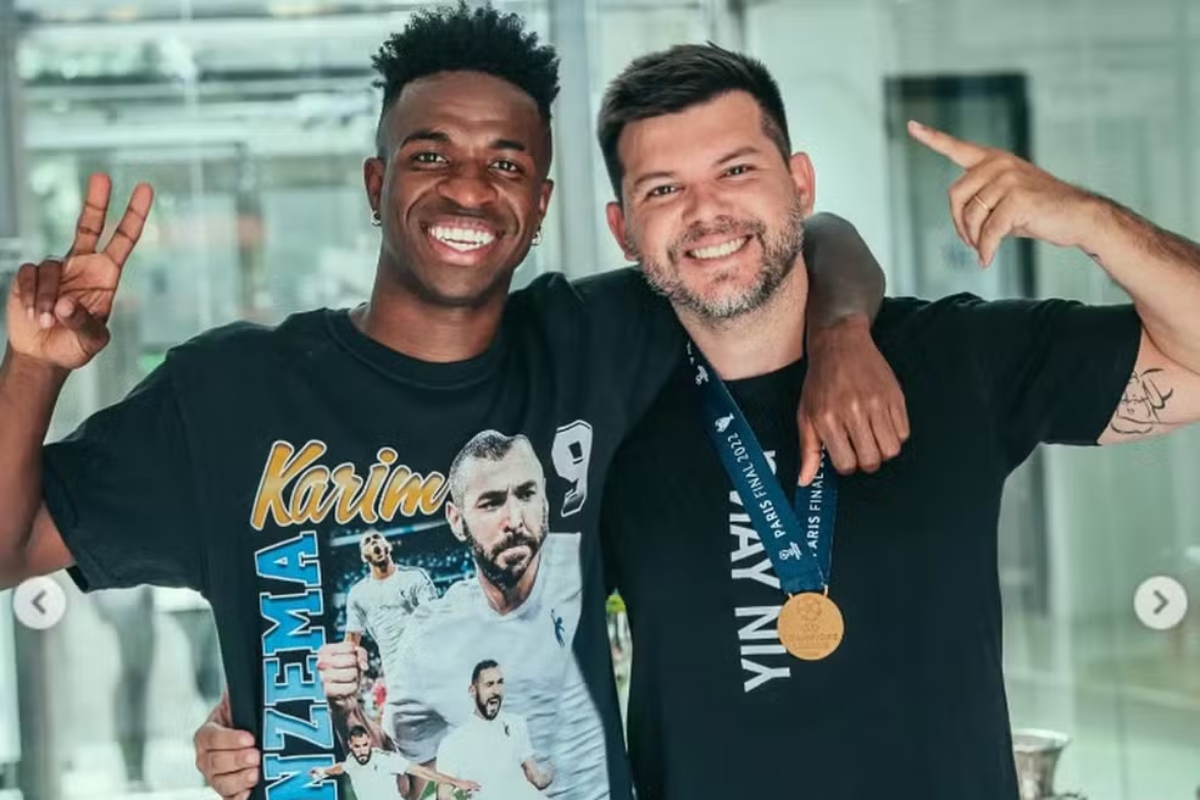 Assessor de Vini Jr. é baleado em assalto