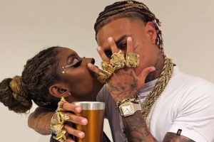 Carol Macharethe e MC Cabelinho