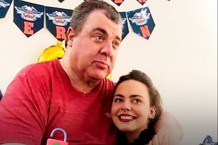 gerson brenner com a filha ana luisa haas