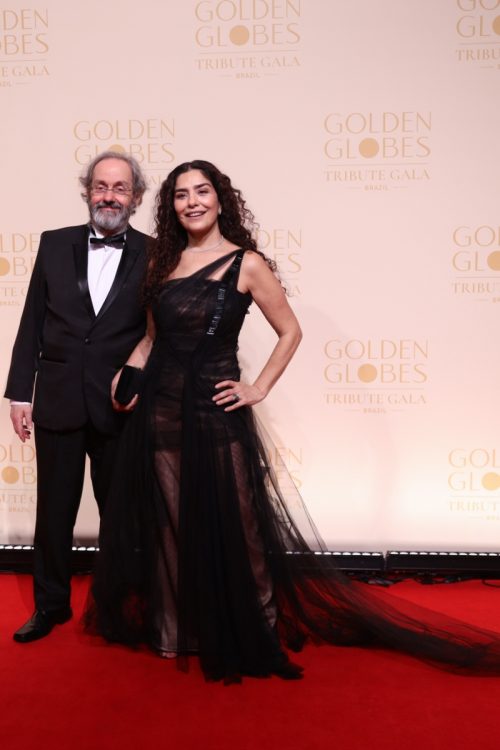 Nelson Dantas e Letícia Sabatella