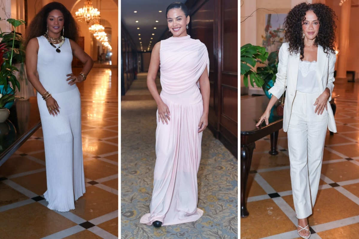 Famosas vão ao 'Jantar Preto'