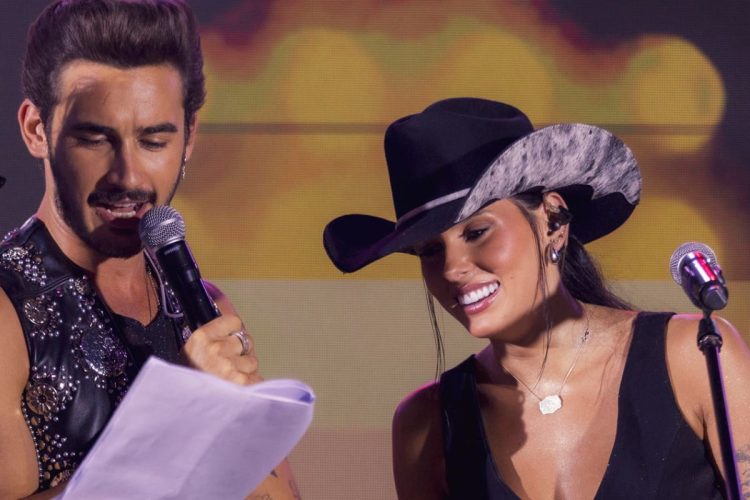 Ana Castela e João Raul (Filipe Bragança) em Coração Acelerado