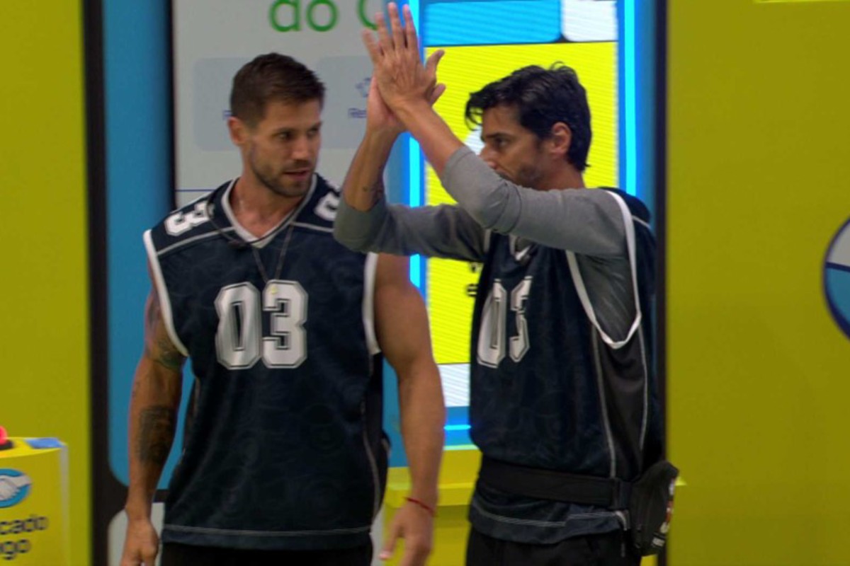 Alberto Cowboy e Jonas Sulzbach são a última dupla a deixar a Prova do Líder de Resistência do BBB 26