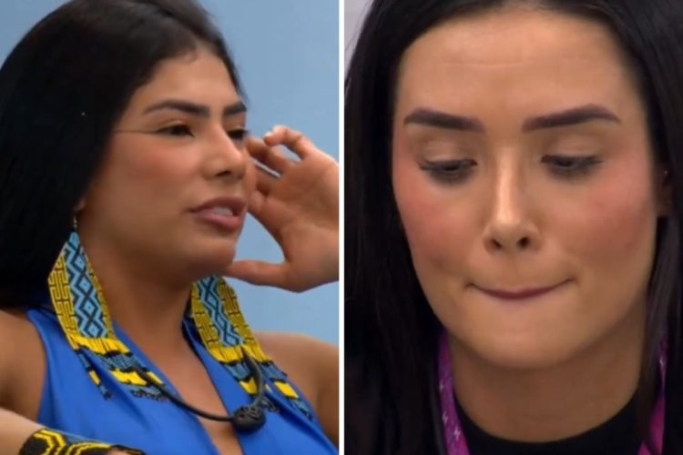 Marciele e Jordana brigam