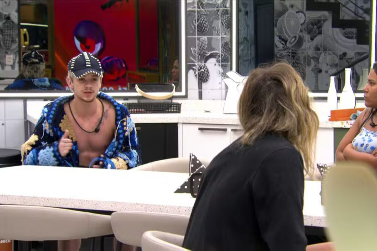 Juliano Floss e Samira no BBB 26