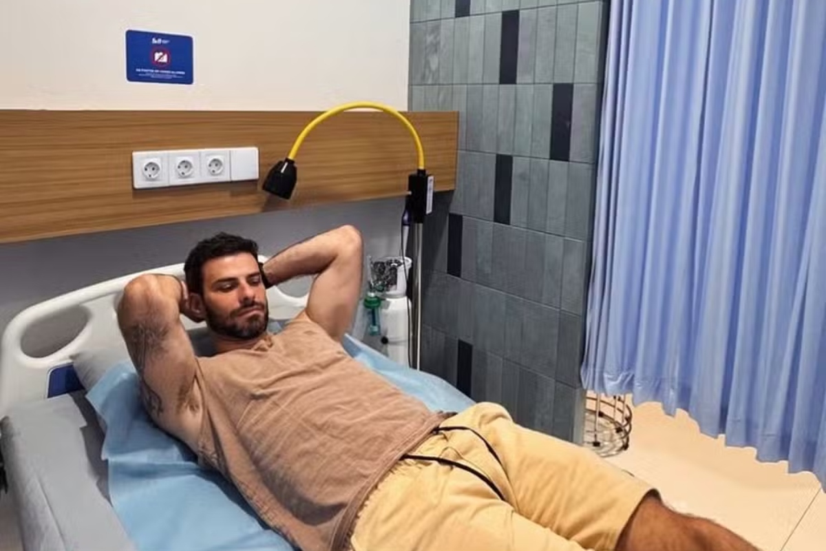 Lucas Malvacini é internado na Indonésia