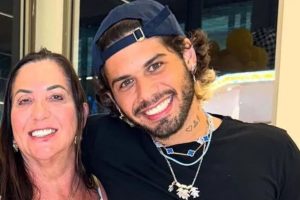 Máe de Virginia, Margareth Serrão, e Zé Felipe