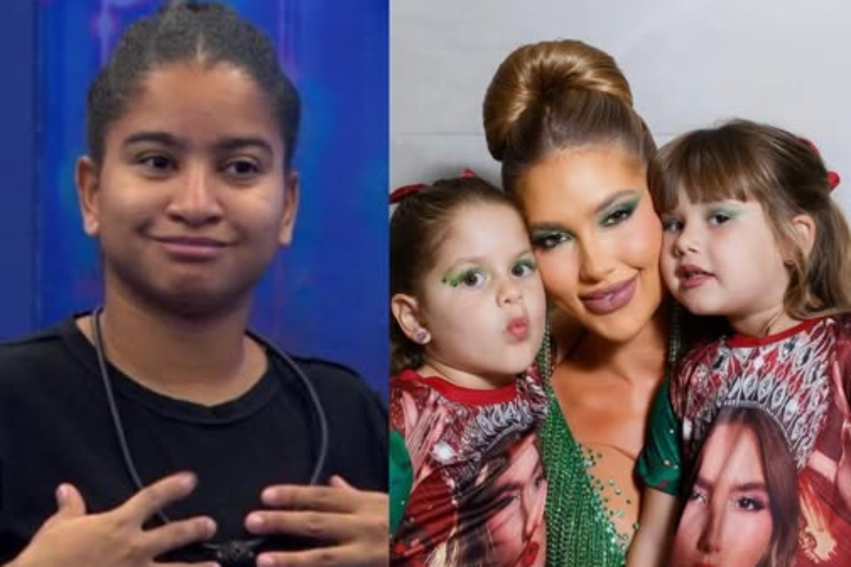 Milena quis ser babá das Marias