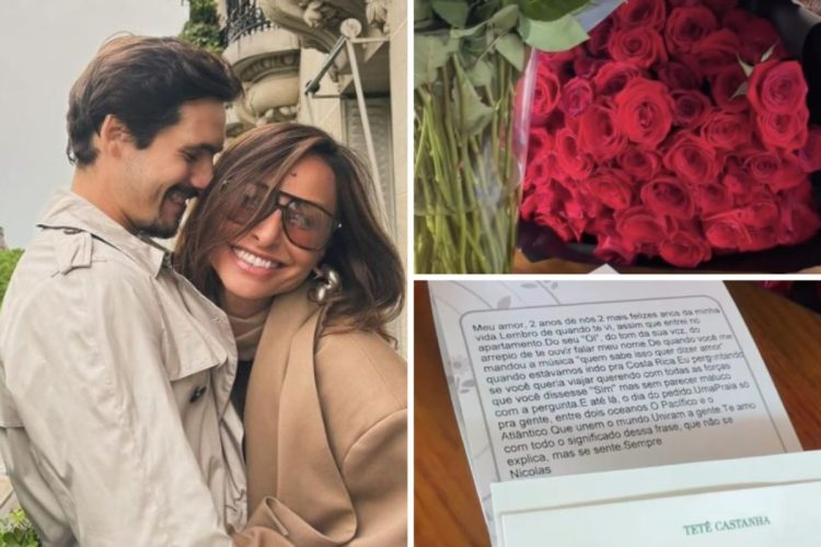 Nicolas Prattes e Sabrina Sato