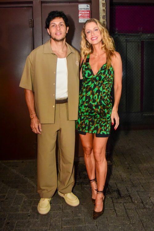 Gabriela Priolli e o marido