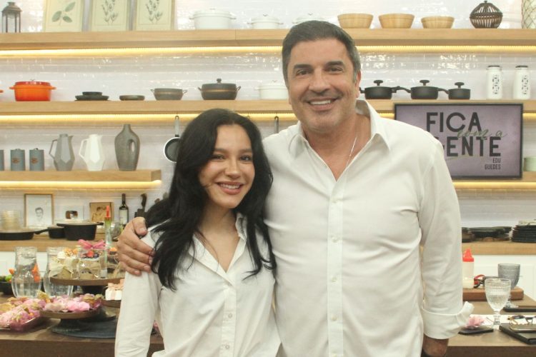 Priscilla Alcantara e Edu Guedes
