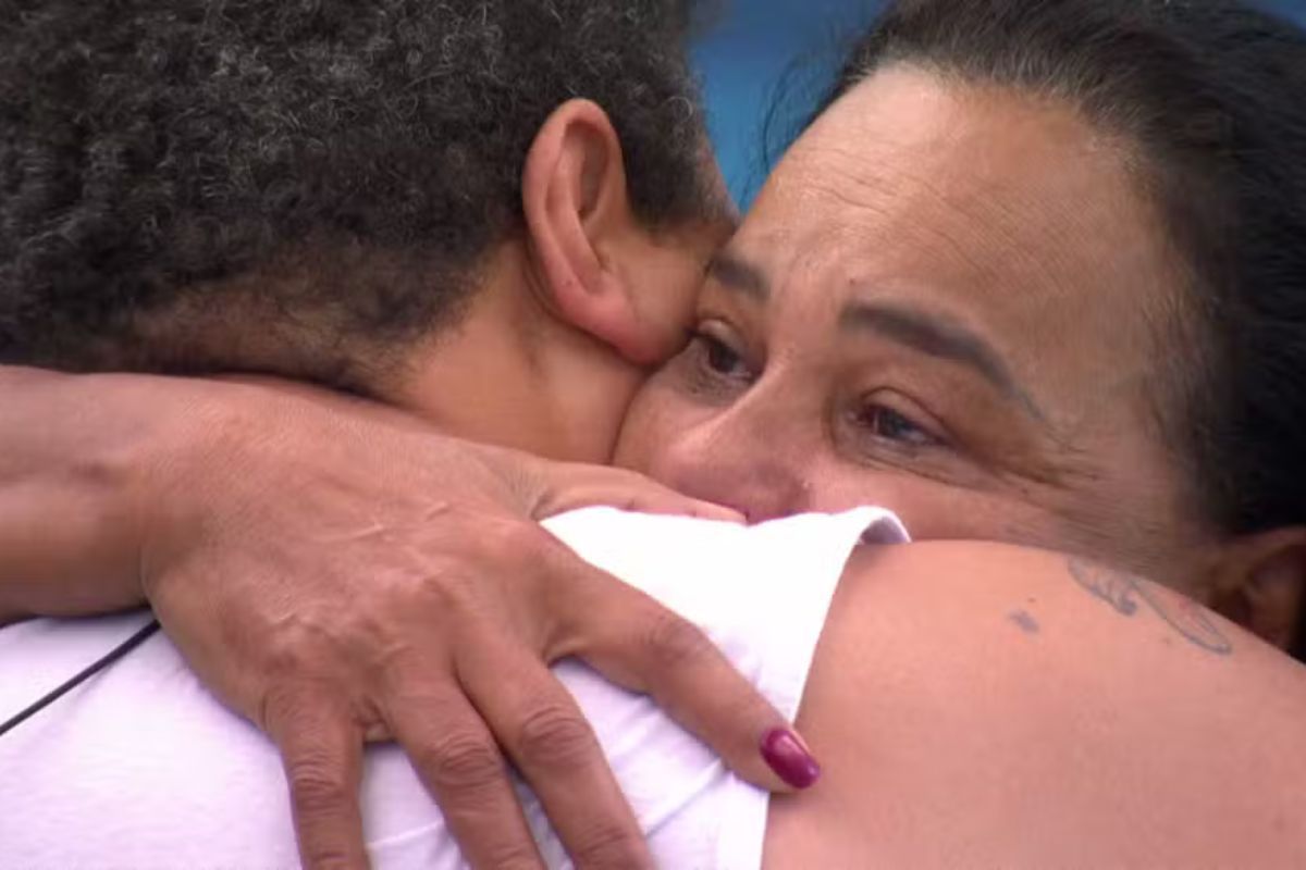 Solange Couto e Babu Santana no BBB