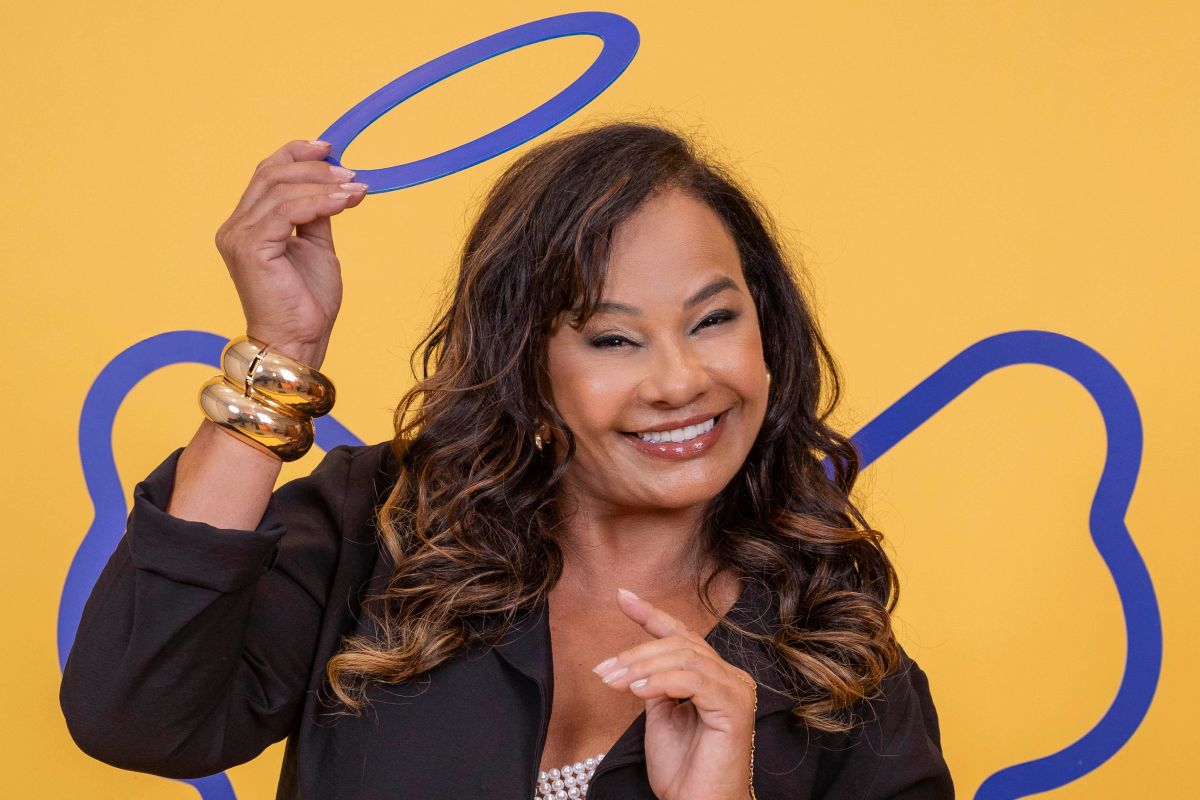 Solange Couto como Anjo no BBB 26