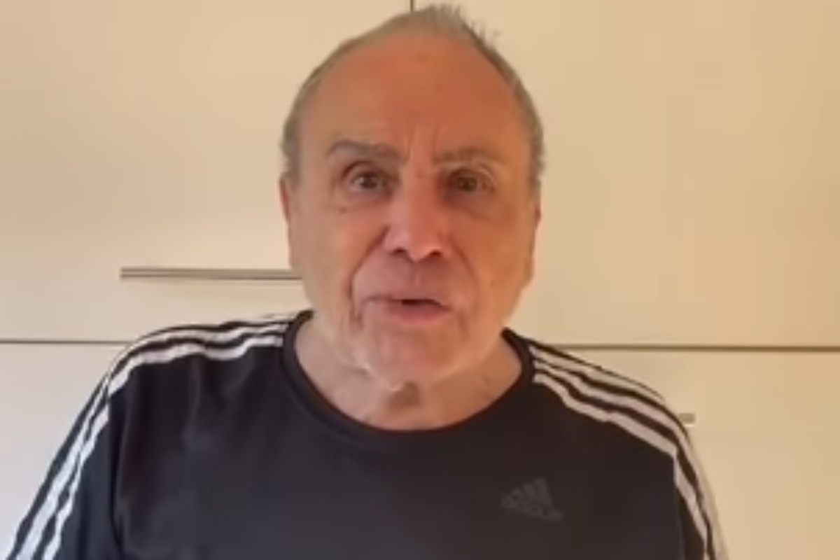 stenio garcia se pronunciando sobre processo com as filhas