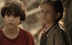 Rita (Mel Maia) e Batata (Bernardo Simões) - Reprodução Globo