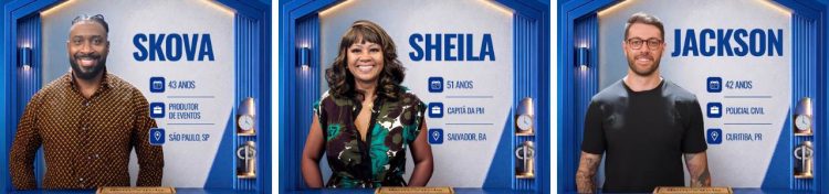 Casa do Patrão: Scova, Sheila e Jackson