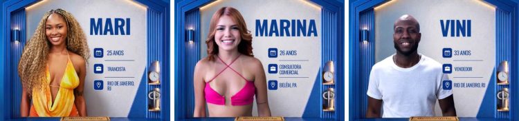 Casa do Patrão: Mari, Marina e Vini