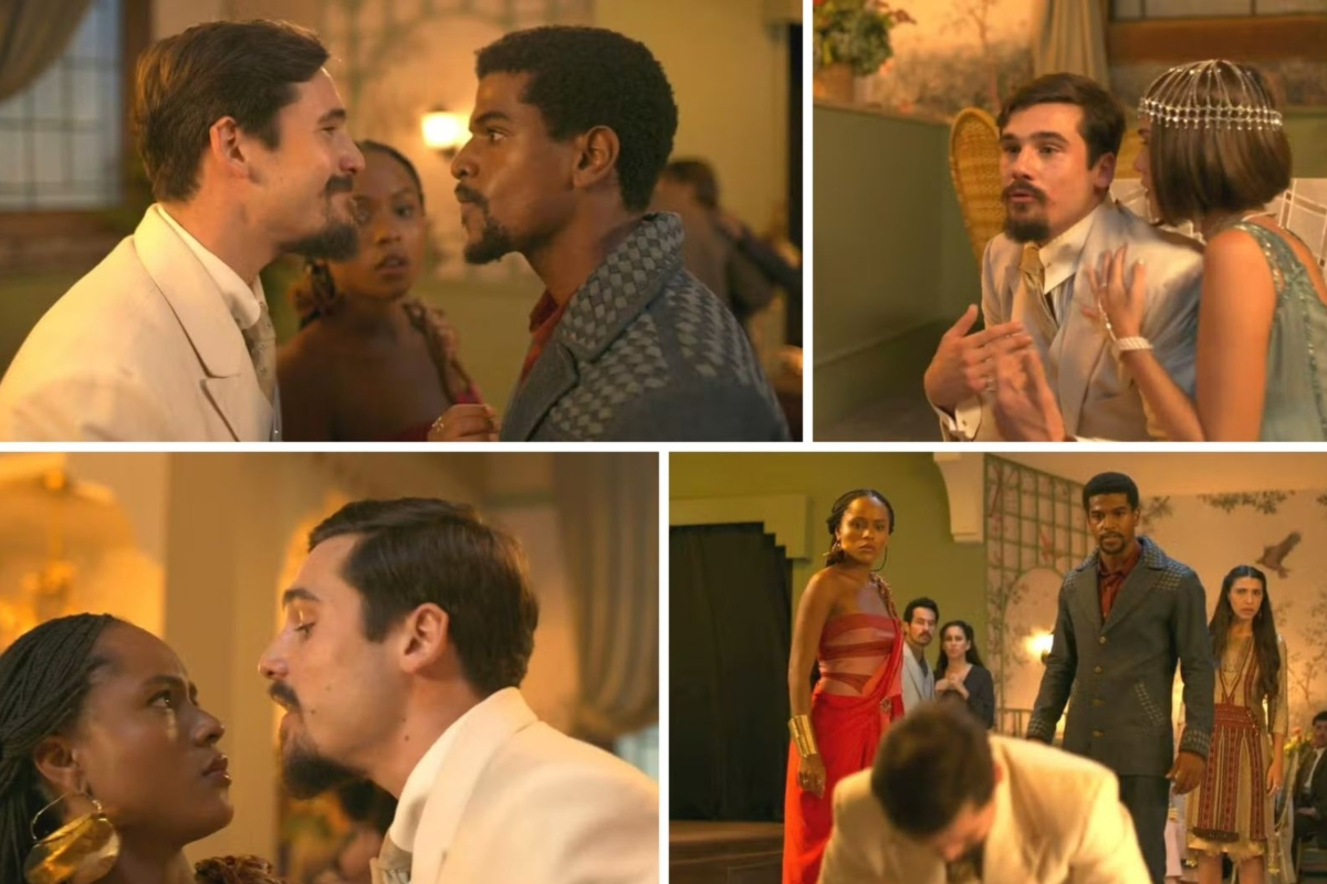 Tonho briga com Mirinho para defender Alika e acaba preso em A Nobreza do Amor