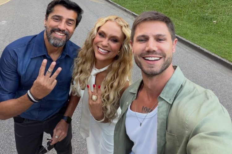 Alberto Cowboy, Sarah Andrade e Jonas Sulzbach, ex-participantes do BBB 26