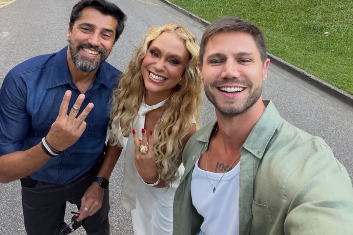 Alberto Cowboy, Sarah Andrade e Jonas Sulzbach, ex-participantes do BBB 26