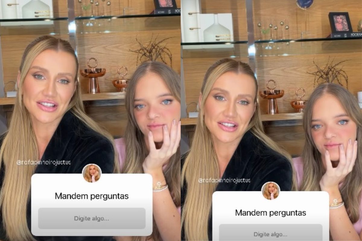 Ana Paula Siebert e Rafa Justus