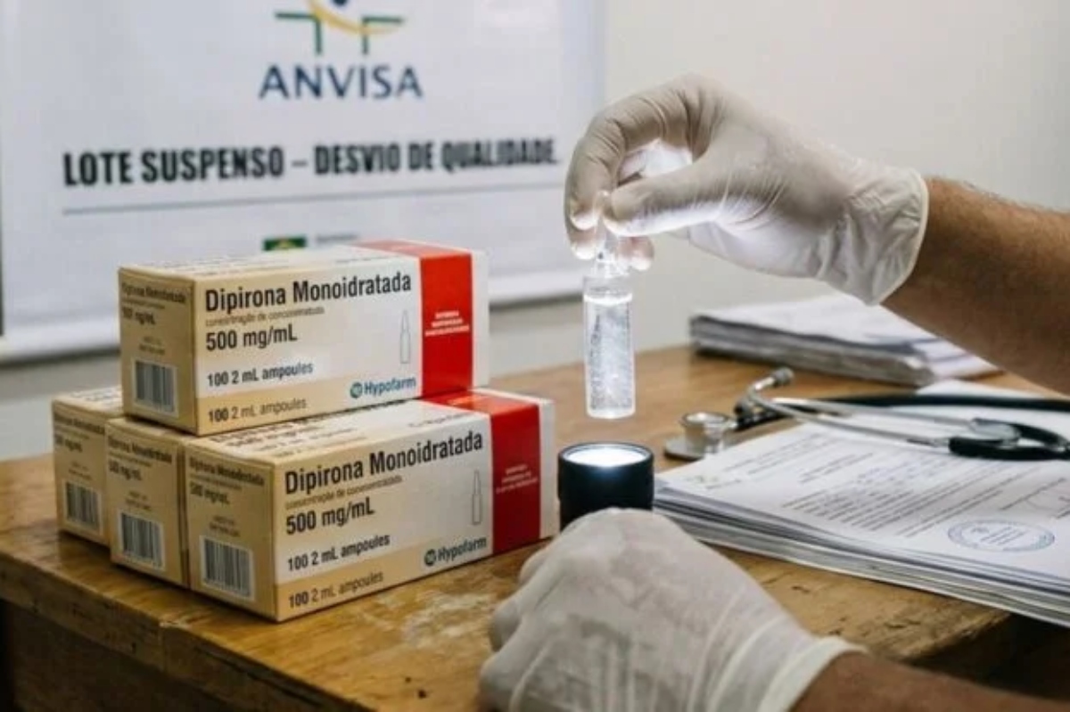 Anvisa suspende lote de dipirona