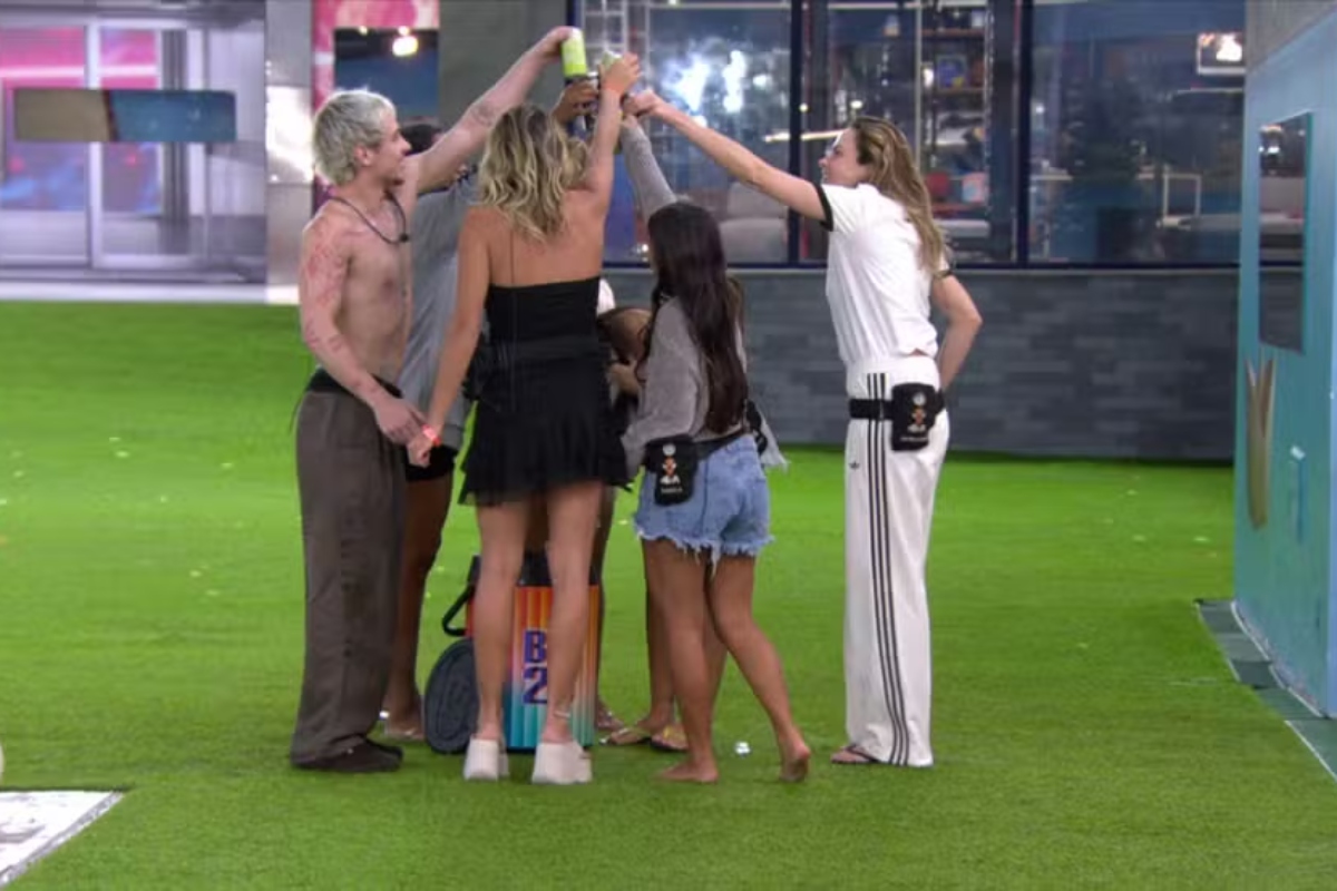 Brothers do Top 9 recebem cooler