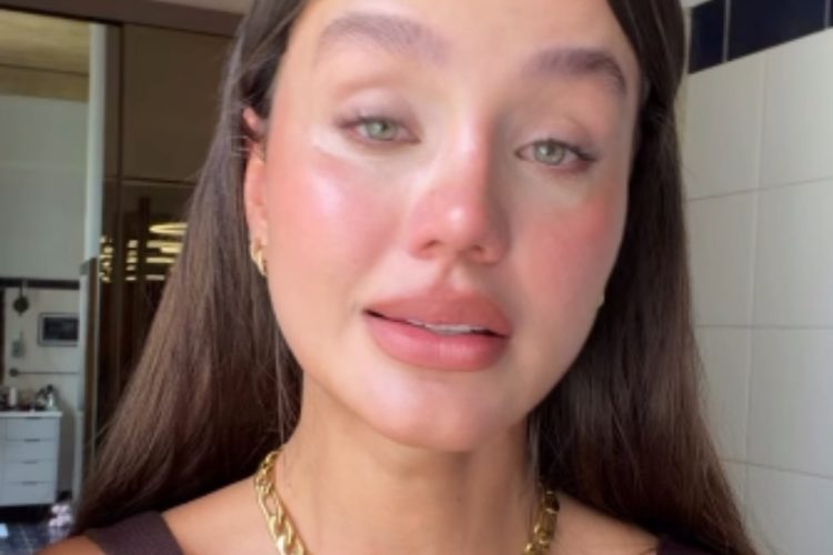 biah rodrigues chorando