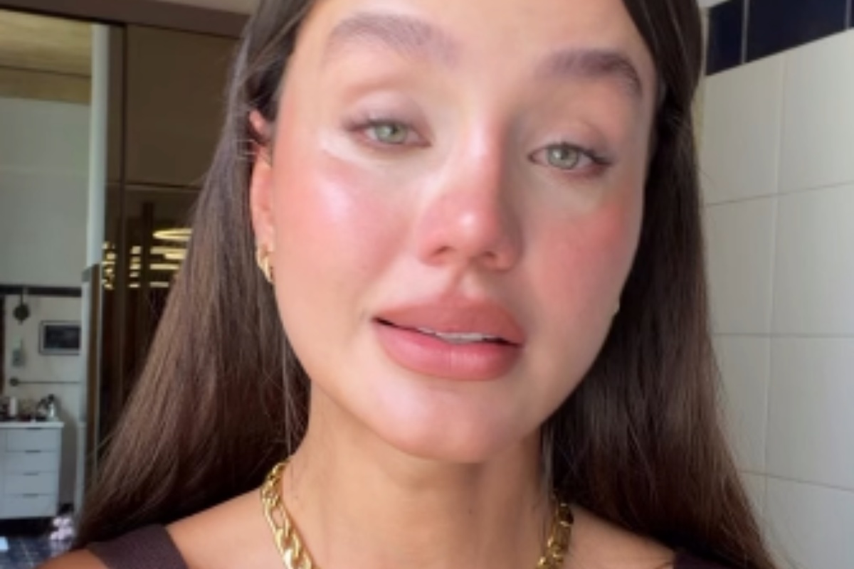 biah rodrigues chorando