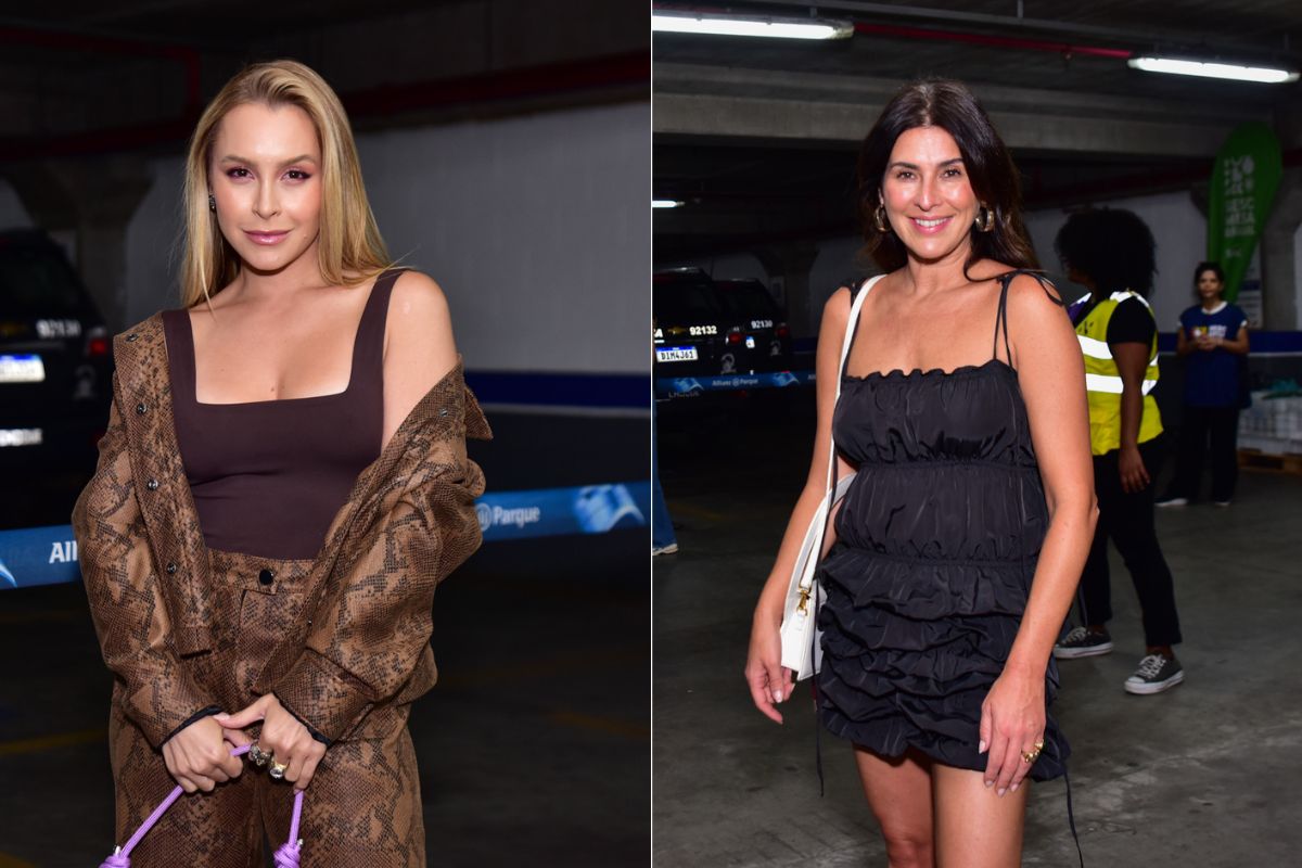 Montagem Carla Diaz e Fernanda Paes Leme