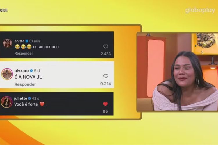 Chaiany reage a comentários de famosos